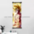Thumbnail: Dragon Ball Z Canvas Wall Scroll — Goku Super Saiyan Art