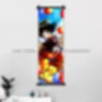 Thumbnail: Dragon Ball Z Canvas Wall Scroll — Goku Super Saiyan Art