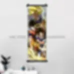 Thumbnail: Dragon Ball Z Canvas Wall Scroll — Goku Super Saiyan Art