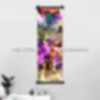 Thumbnail: Dragon Ball Z Canvas Wall Scroll — Goku Super Saiyan Art