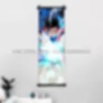 Thumbnail: Dragon Ball Z Canvas Wall Scroll — Goku Super Saiyan Art