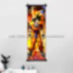 Thumbnail: Dragon Ball Z Canvas Wall Scroll — Goku Super Saiyan Art