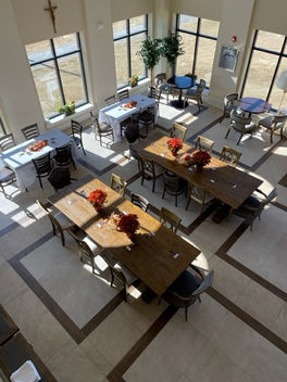 Main Lobby aerial view