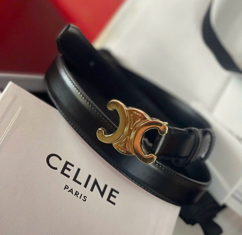 Hình thu nhỏ: Celine belt 2,5cm