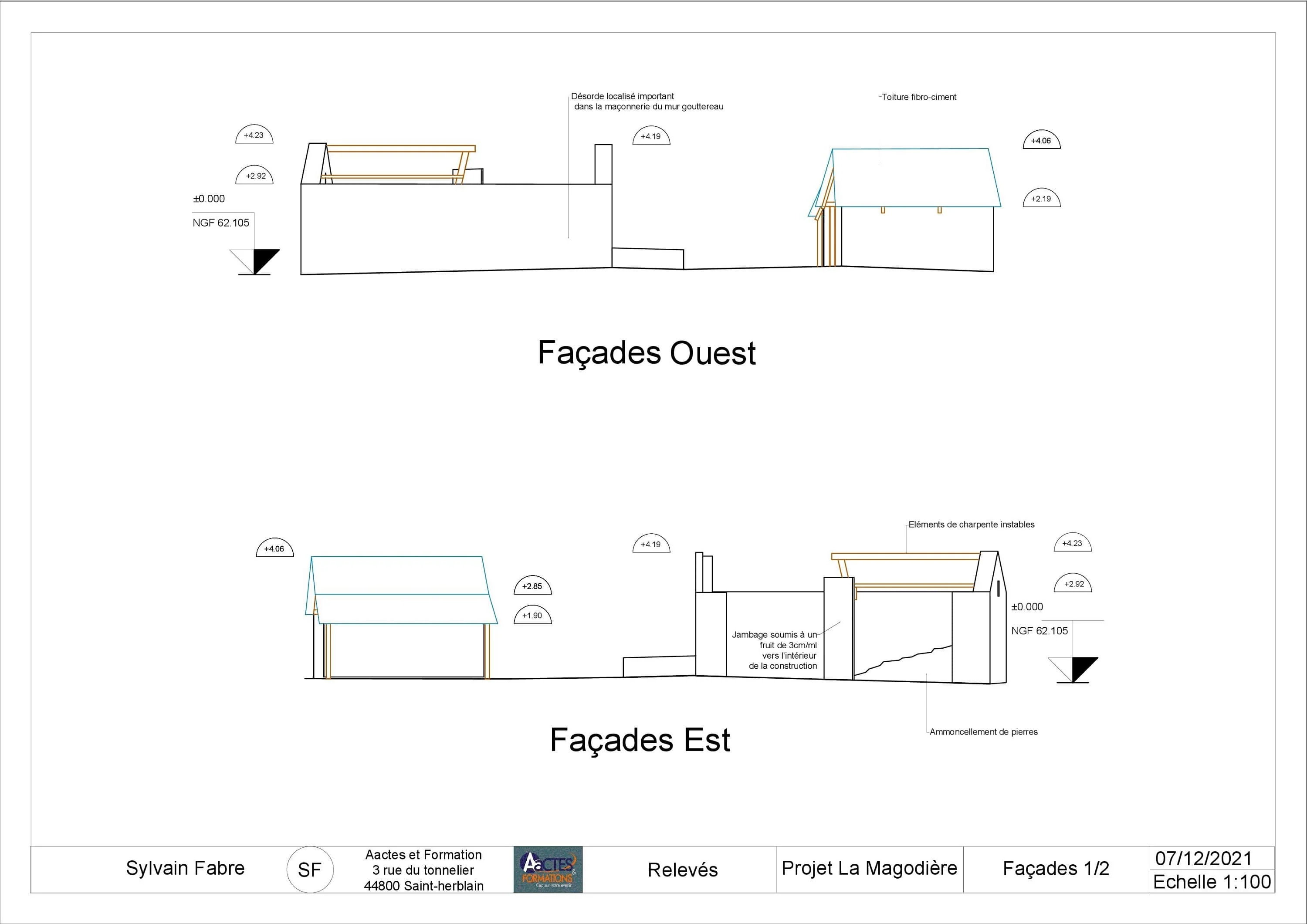 Plan de toiture