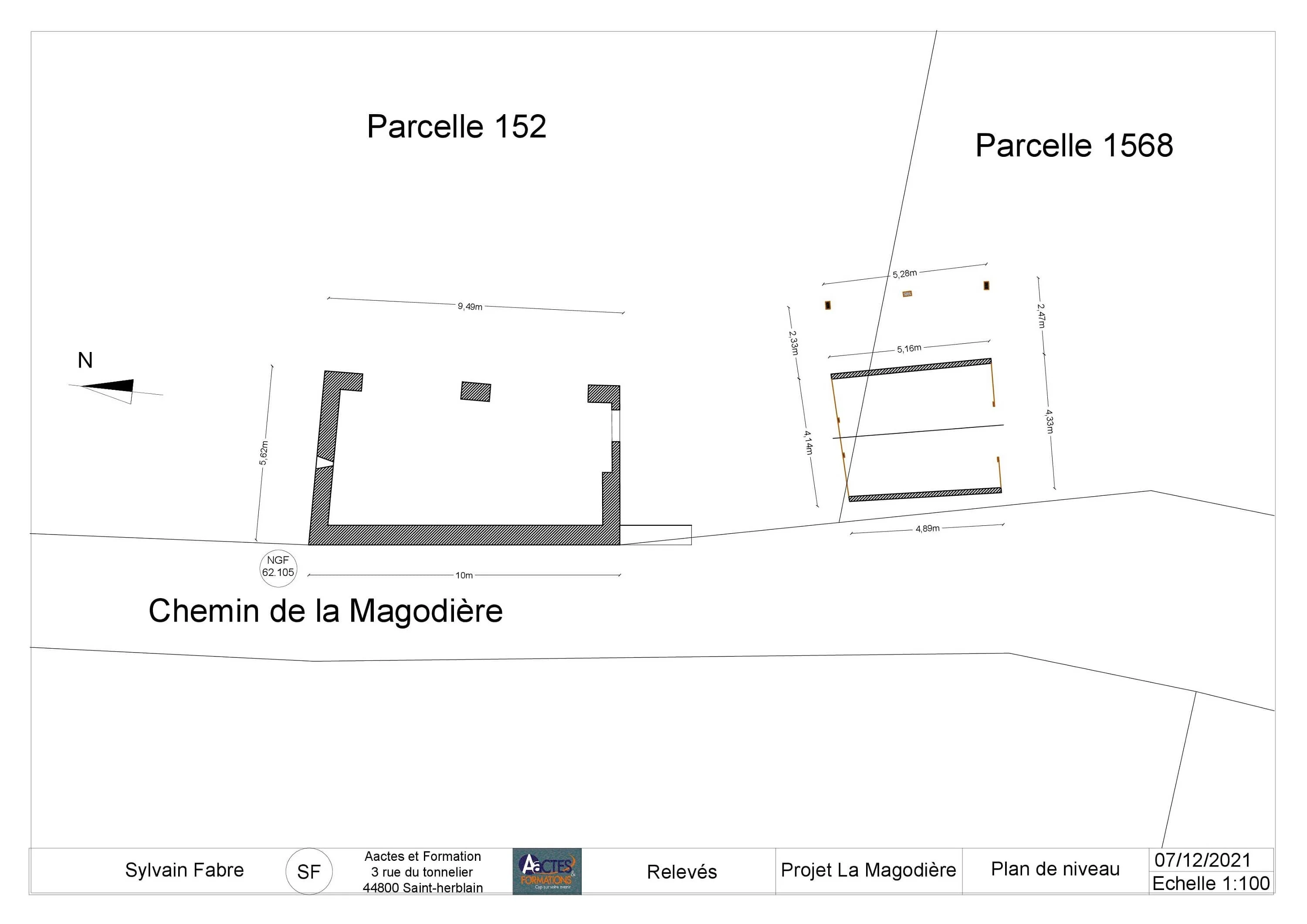 Plan de l'existant