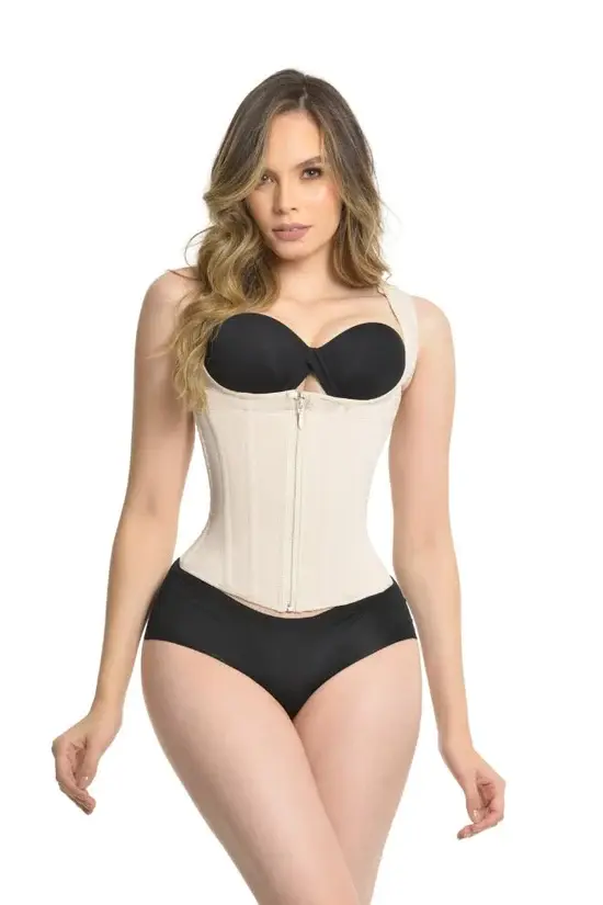 Miniatura: FAJA CHALECO TALLE CORTO CON TIRANTE ANCHO CON AJUSTE EN CIERRE BELLA