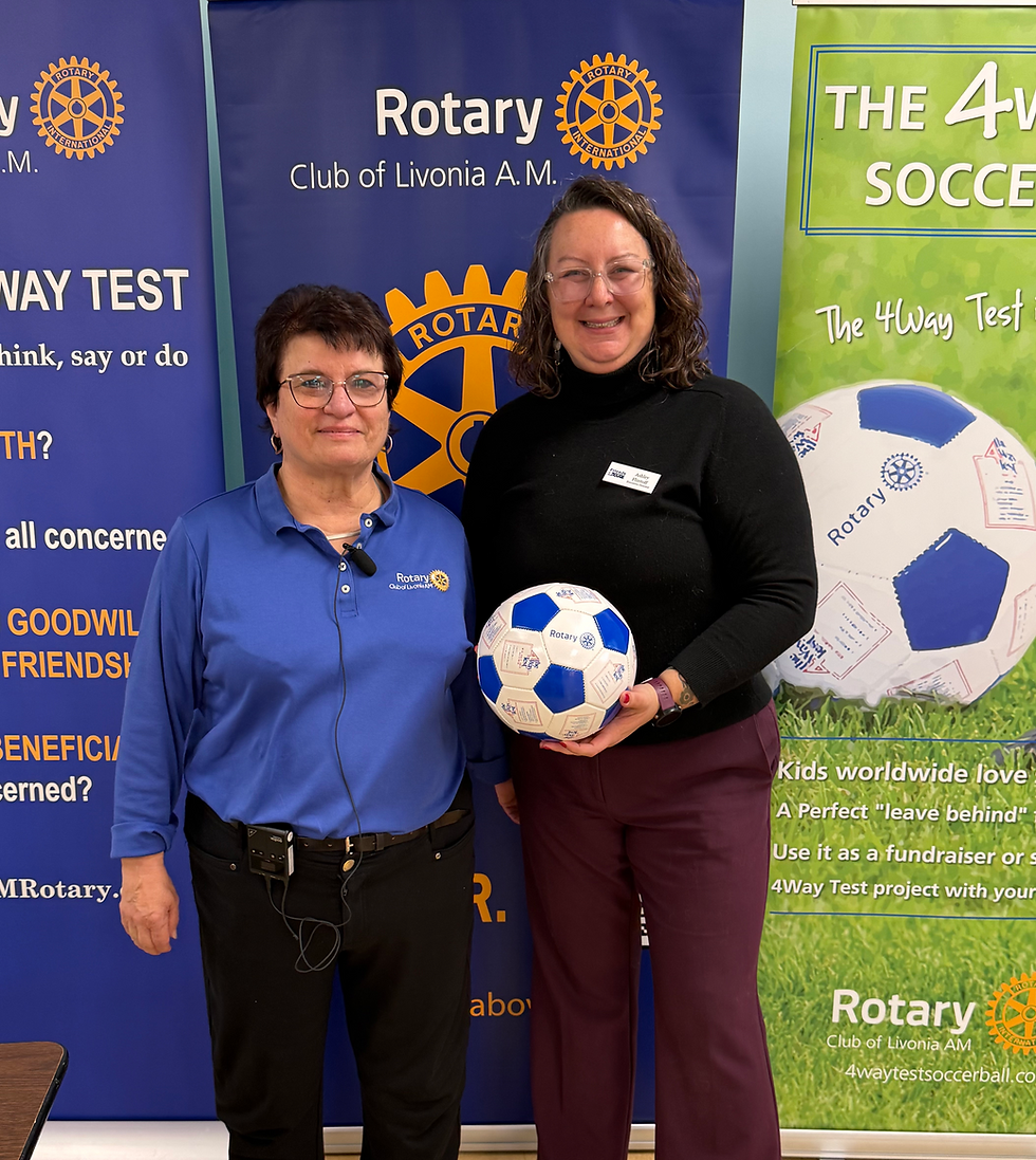 Club Meeting, Featuring: Ashley Flintoff, Executive Director, Friends of the Rouge