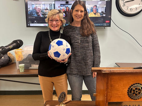 Club Meeting - Mayor Maureen Brosnan