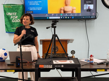 Club Meeting, Featuring: Karen Vega Bonanno - Executive Director of Livonia Save Our Youth Coalition