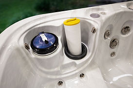 Self-Cleaning Hot Tub's high pressure system.