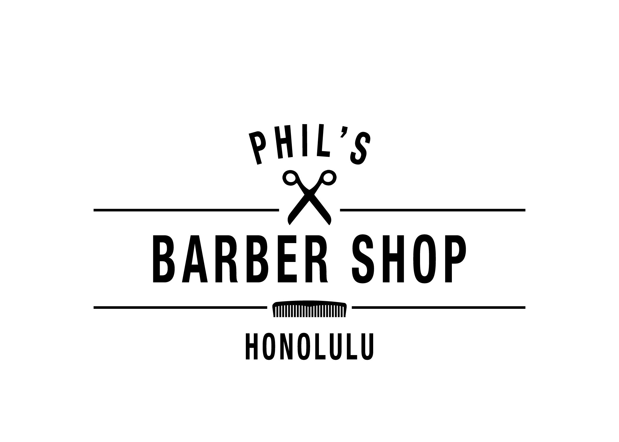 Phil's Barber Shop logo