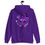 Thumbnail: JustKromatics Unisex Smile Doodle Hoodie (Purple)