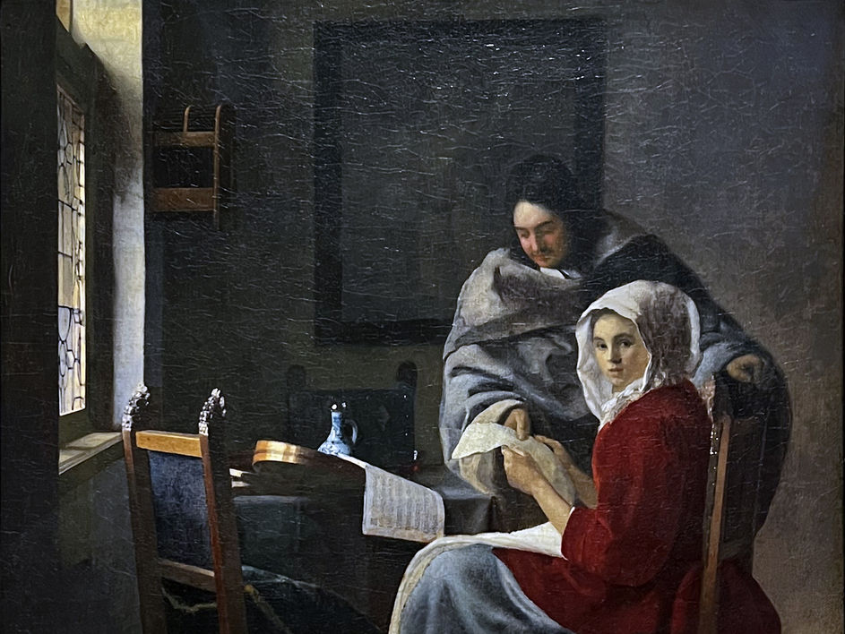 Vermeer | La Leçon de musique interrompue