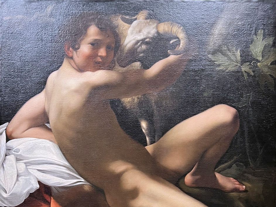 Caravage | Le Jeune saint Jean-Baptiste au bélier