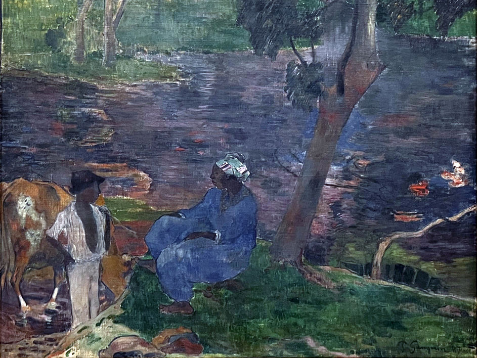 Paul Gauguin | Au bord du fleuve, Martinique