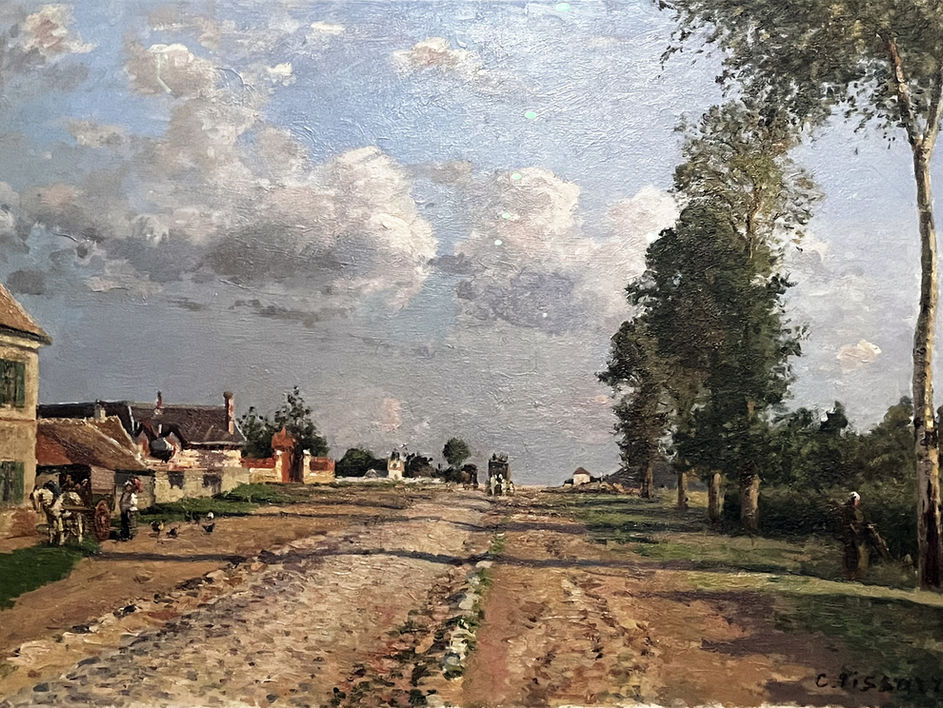 Camille Pissarro | Route de Versailles, Rocquencourt