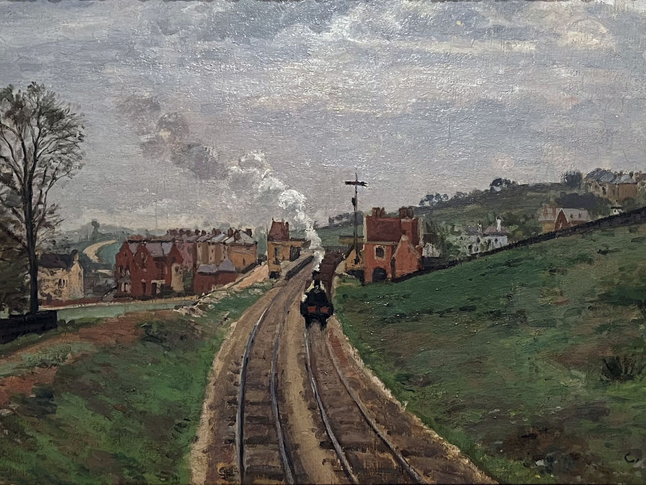 Camille Pissarro | La Gare de Lordship Lane, Dulwich