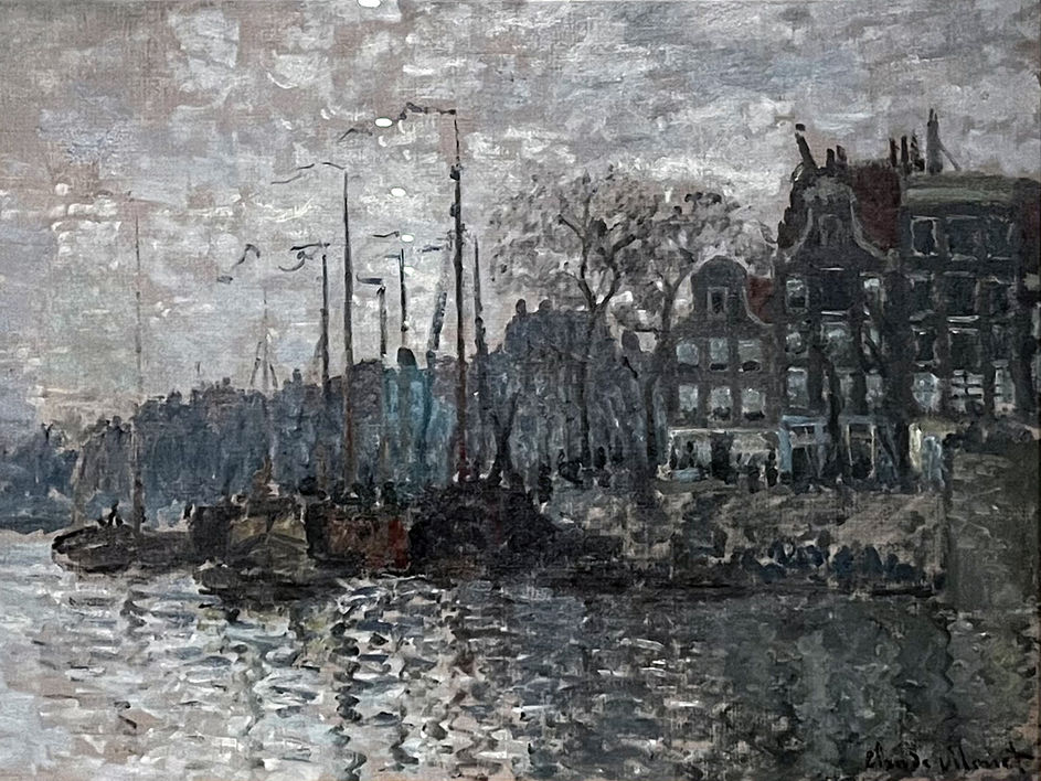 Claude Monet | Vue d'Amsterdam