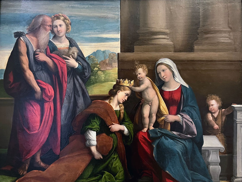 Atelier de Garofalo | Le Couronnement de sainte Catherine