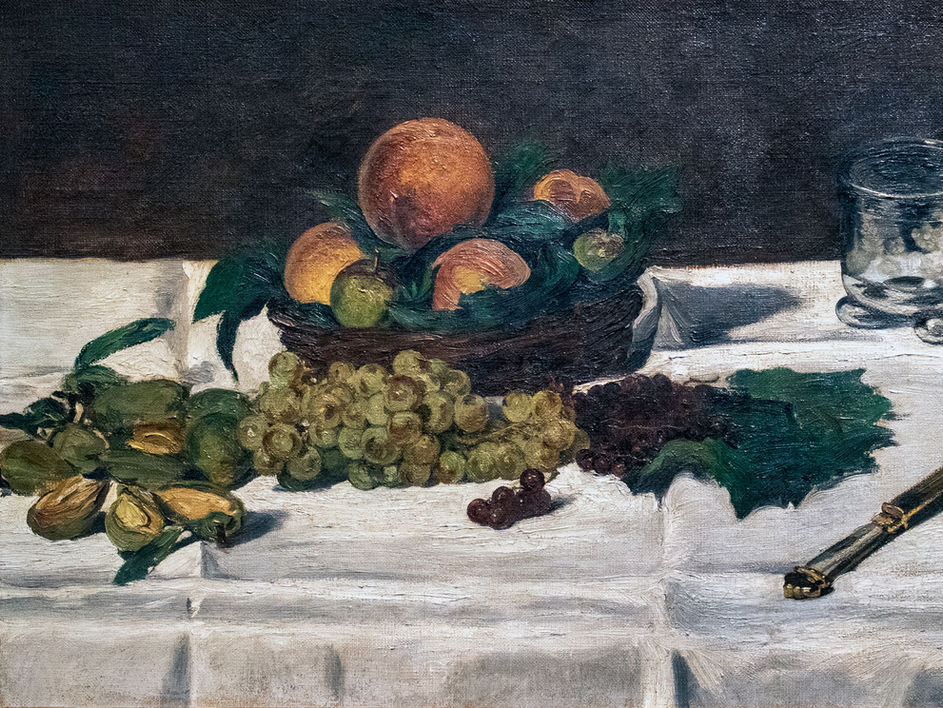 Édouard Manet | Nature morte : fruits sur une table