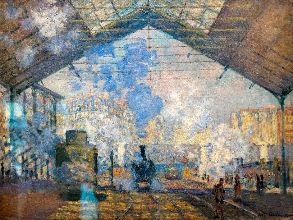Claude Monet | La Gare Saint-Lazare