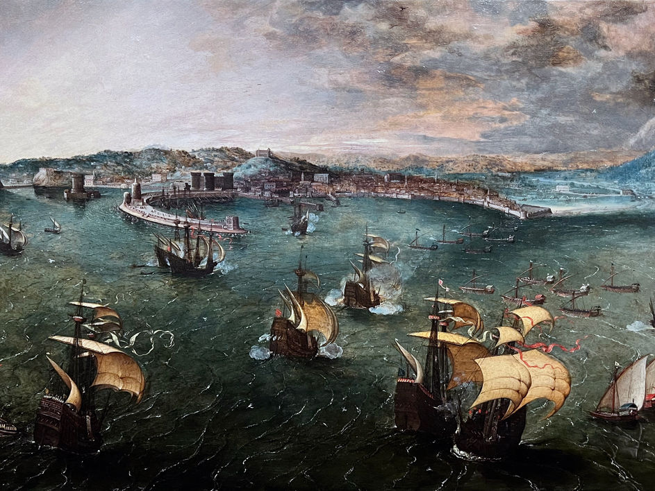 Pieter Brueghel l'Ancien | Bataille au port de Naples