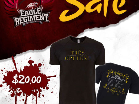 ORDER YOUR 2021 EAGLE REGIMENT SHOW SHIRT TODAY!