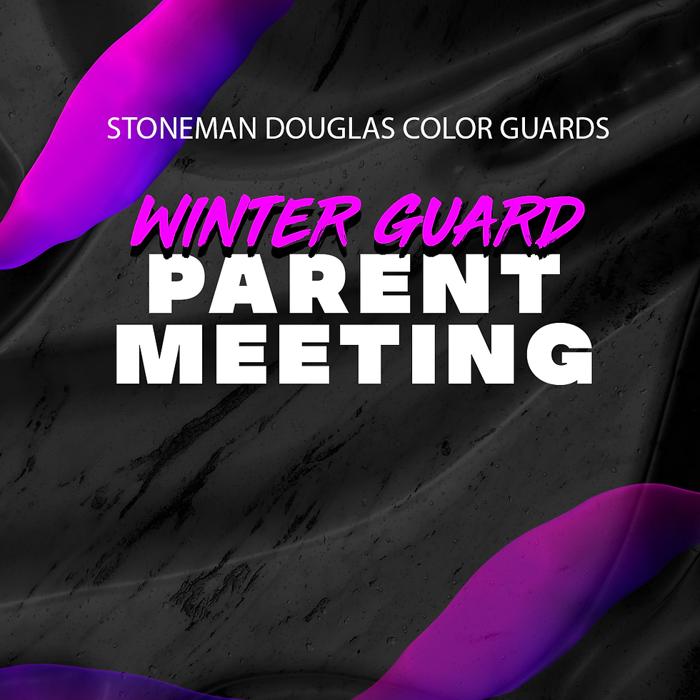 WINTER GUARD PARENT MEETING