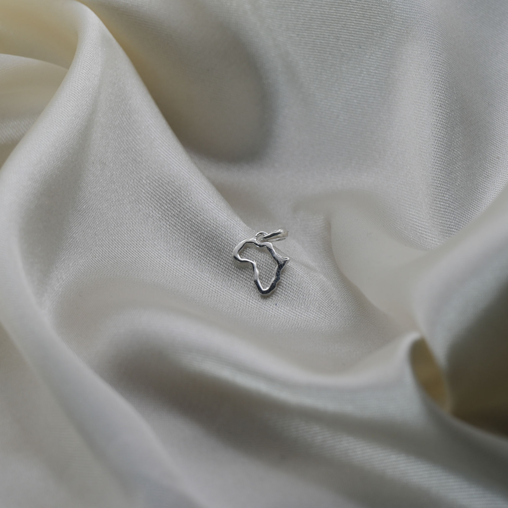 Small Map of Africa Pendant