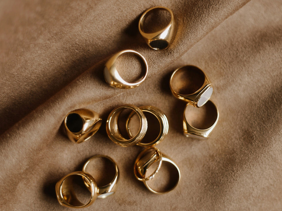Gold jewellery