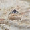 Thumbnail: Blue Iolite Celtic Ring