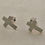 Thumbnail: Cross Stud Earrings