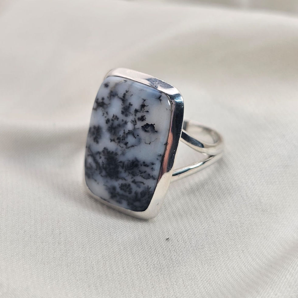 Thumbnail: Dendritic Gemstone Statement Ring
