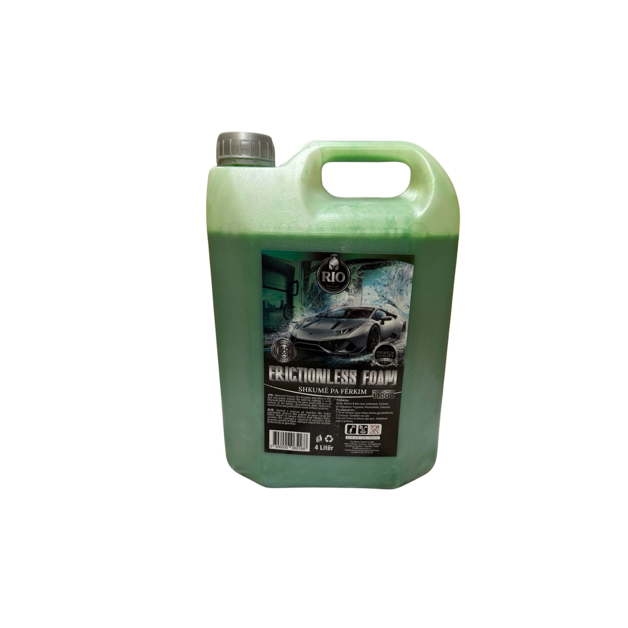 Frictionless Foam