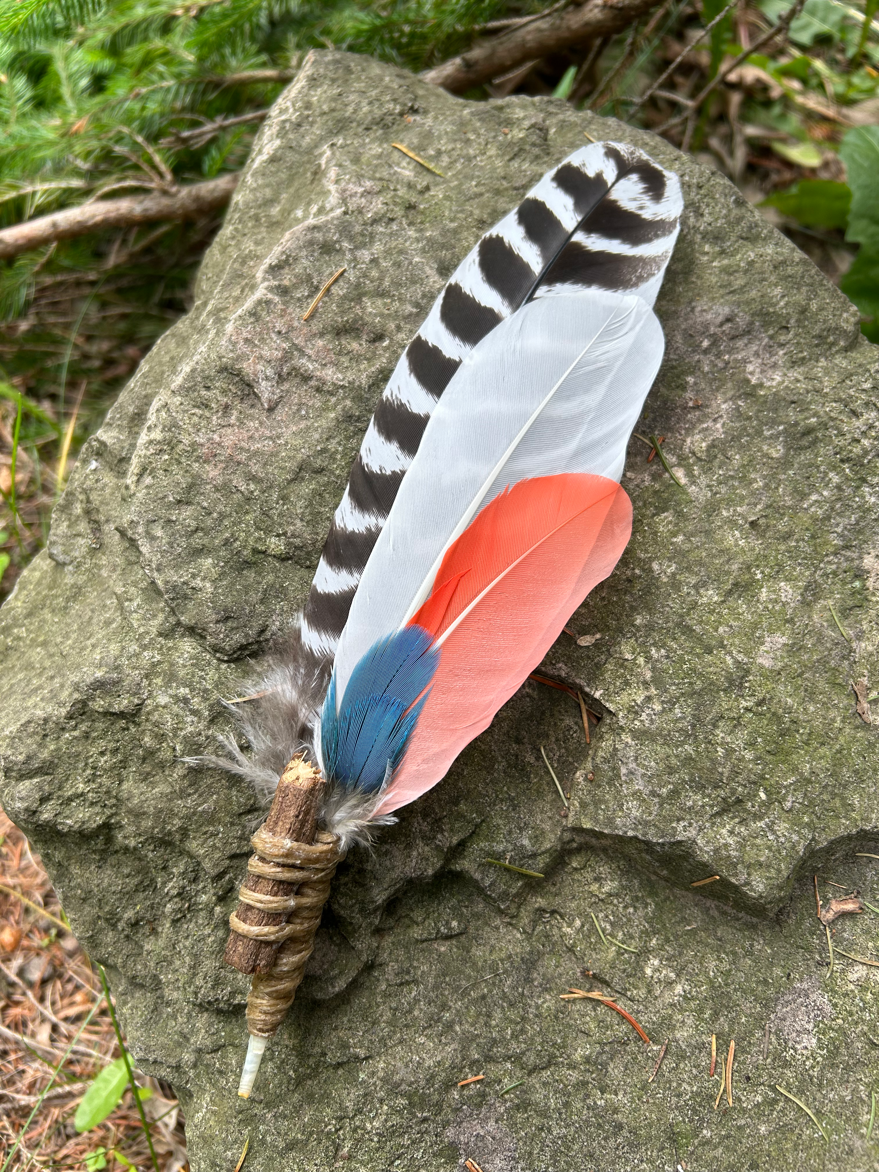 Feather Wand w/ Aya Vine