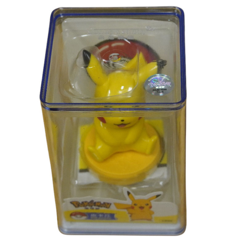 Thumbnail: Pokemon Pikachu Collectible Ink Stamp 3" Figure Sunny & Sandy