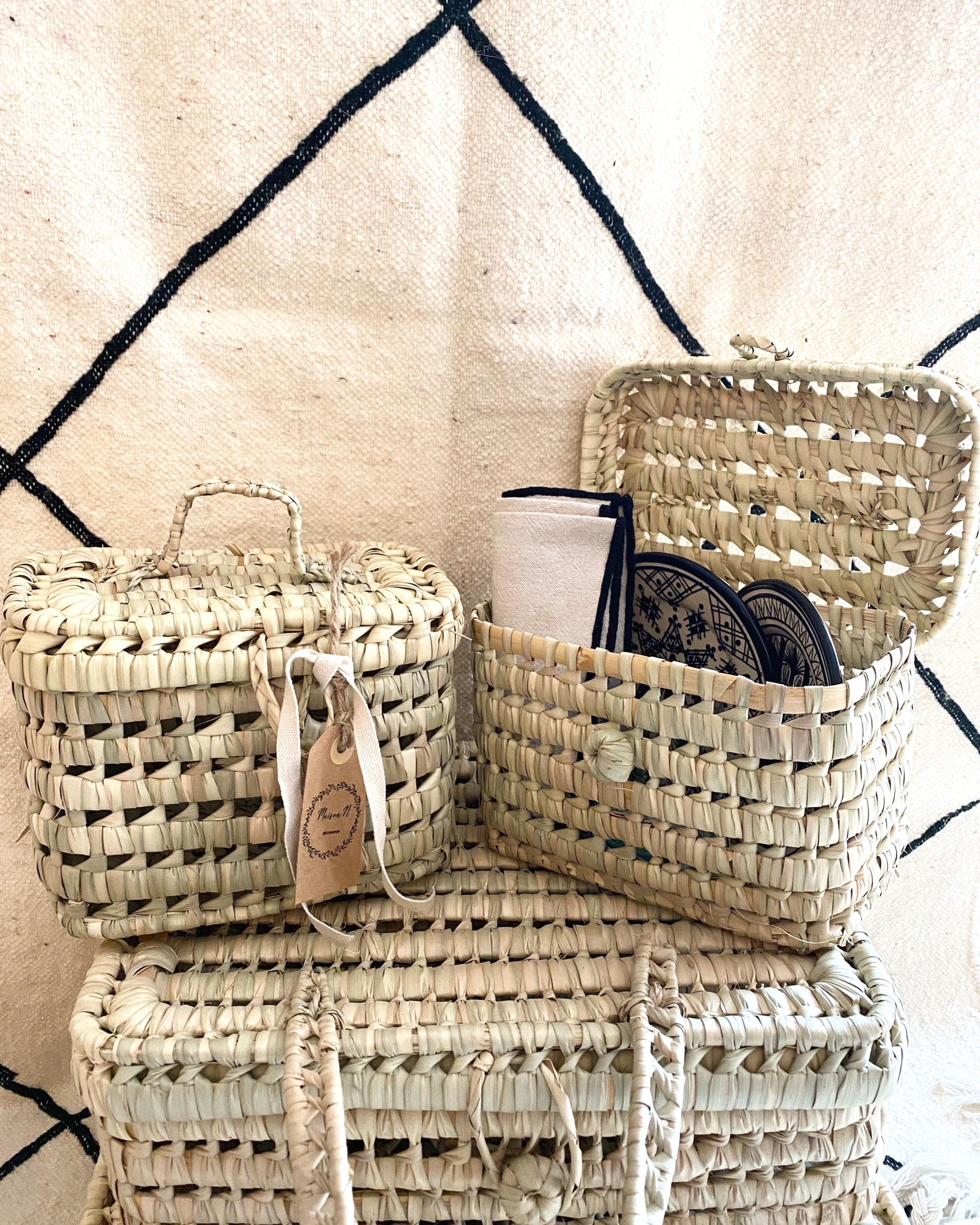 Petit panier pique-nique Marocain