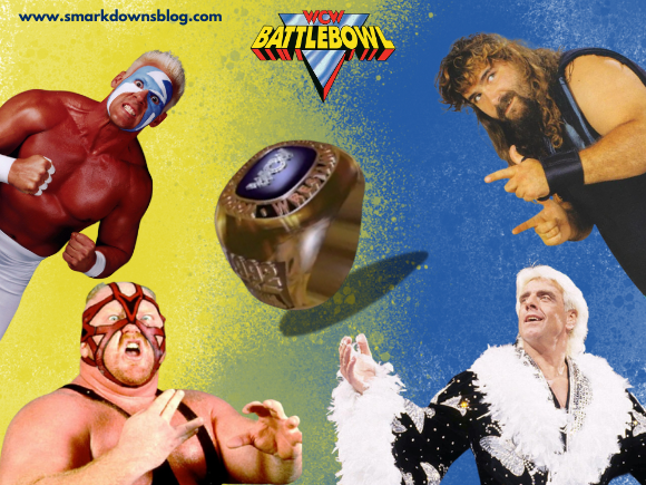 Battlebowl Battle Royal WCW Battlebowl 1993 Custom Match Card Design
