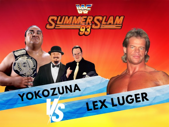 Yokozuna vs. Lex Luger WWF WWE SummerSlam 1993