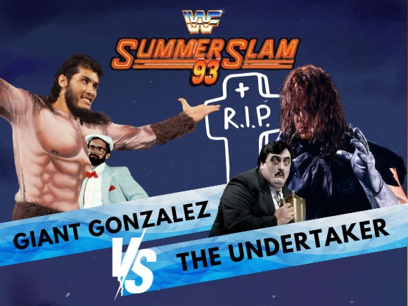 The Undertaker vs. Giant Gonzalez RIP Match WWF WWE SummerSlam 1993