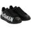 Thumbnail: Alexander McQueen unisex sneakers in black with a white logo