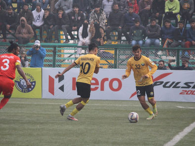Real Kashmir maintain unbeaten run as they secure comeback victory over TRAU FC
