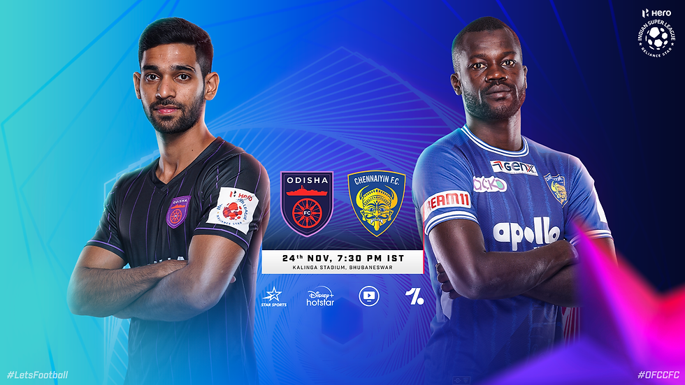Fresh off thrilling wins, Odisha FC and Chennaiyin FC look to set the pace ahead in Matchweek 8 open