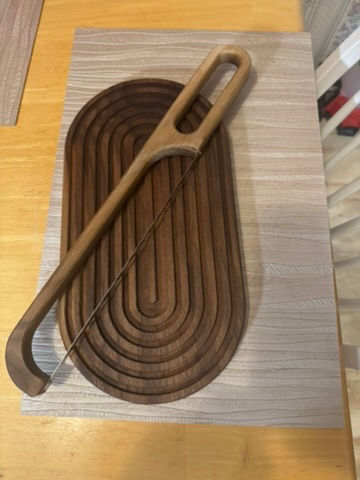 Thumbnail: Bread Serving Board with Bread Knife