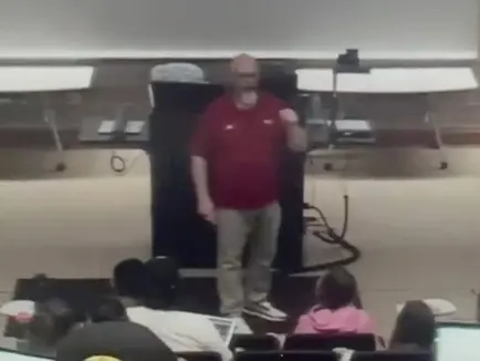 Kansas professor: Shoot Men Who Won't Back Kamala