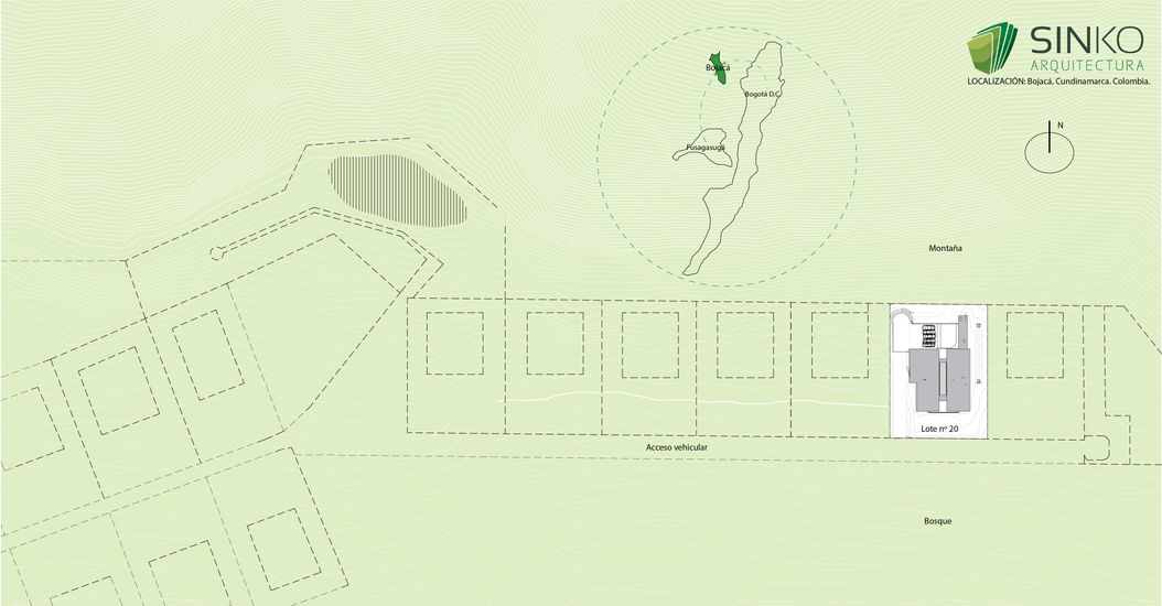 PL ARQ BOJACA  - LOCALIZACIÓN
