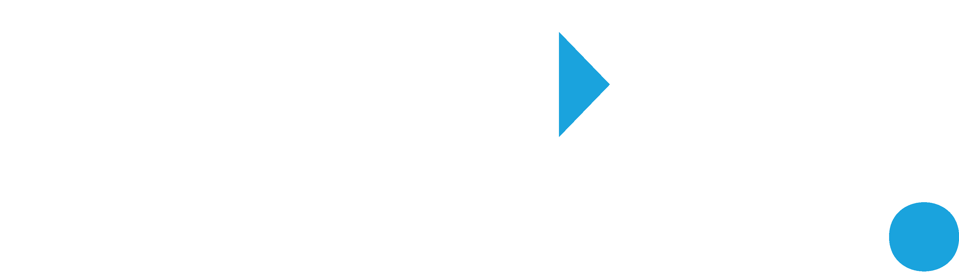 tutu logotipo blanco y celeste