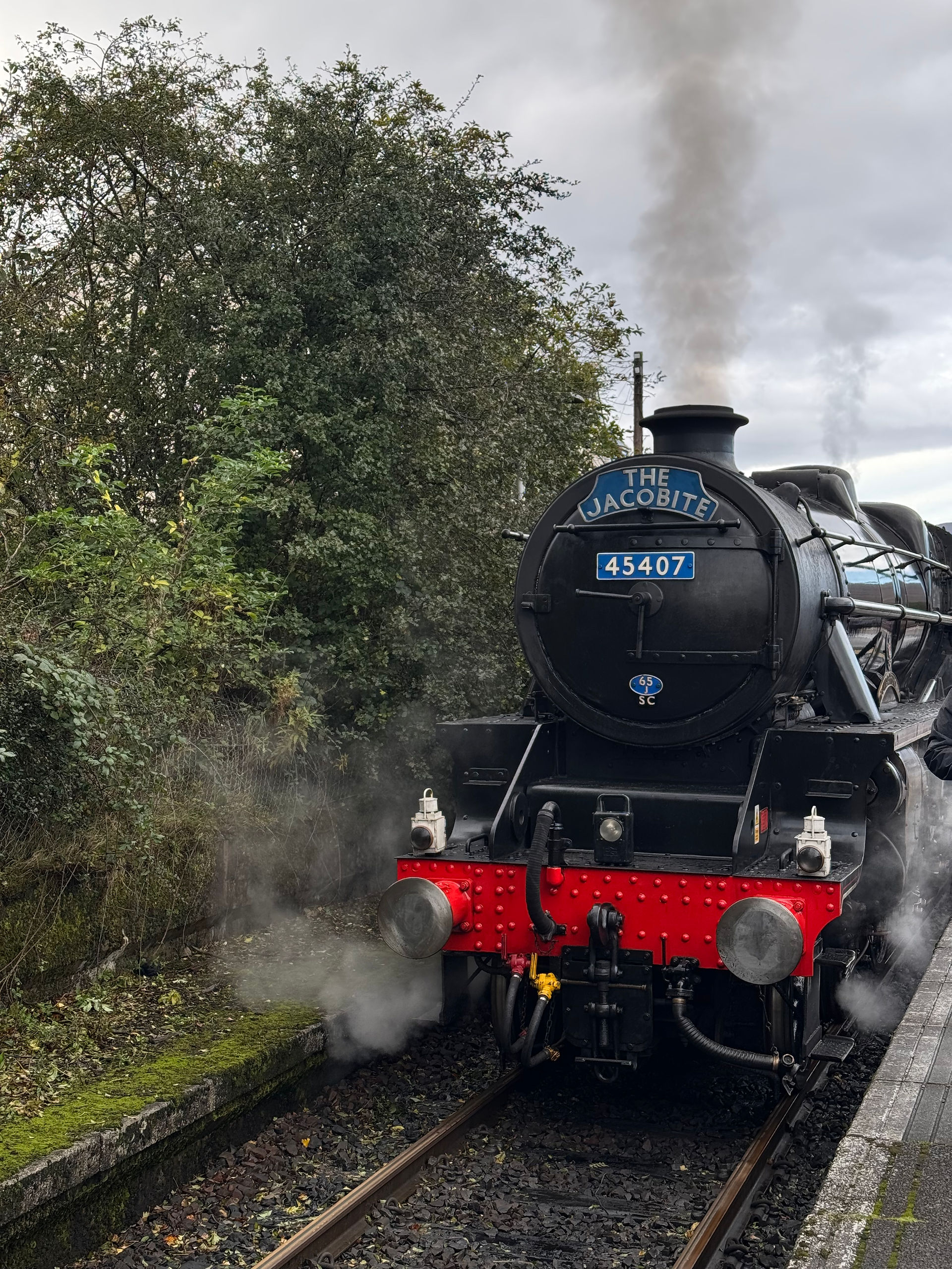 Jacobite steam train scotland harry potter