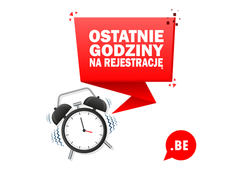 Zostały ostatnie godziny na możliwość zarejestrowania się na wybory w Belgii !